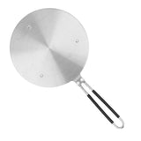 Heat Diffuser Plate Stainless Steel Fast Even Heat Induction Adapter Plate with Long Handle for Induction Cooker Iron Pan Type 22