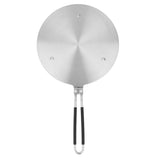 Heat Diffuser Plate Stainless Steel Fast Even Heat Induction Adapter Plate with Long Handle for Induction Cooker Iron Pan Type 24 In Australia - Darrahopens