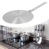Heat Diffuser Induction Plate with Handle Kitchen Induction Cooker Adapter Plate Heat Converter Type 20 19.5cm/ 7.7in