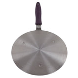 Induction Adapter Plate Stainless Steel Heat Diffuser with Purple Handle Kitchen Accessories for Iron Pot Ceramic Pot 23.5cm/9.25in