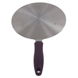 Induction Adapter Plate Stainless Steel Heat Diffuser with Purple Handle Kitchen Accessories for Iron Pot Ceramic Pot 23.5cm/9.25in