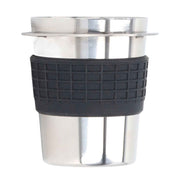 58mm Stainless Steel Coffee Dosing Cup Coffee Machine Handle Receiving Powder Cup with Silicone Ring Stainless Steel Color In Australia - Darrahopens