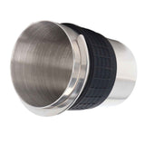 58mm Stainless Steel Coffee Dosing Cup Coffee Machine Handle Receiving Powder Cup with Silicone Ring Stainless Steel Color In Australia - Darrahopens