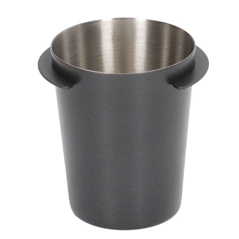 58mm Coffee Dosing Cup Universal Stainless Steel Coffee Machine Handle Dosing Cup Coffee Powder Feeder Black In Australia - Darrahopens