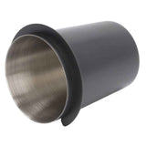 58mm Coffee Dosing Cup Universal Stainless Steel Coffee Machine Handle Dosing Cup Coffee Powder Feeder Black In Australia - Darrahopens