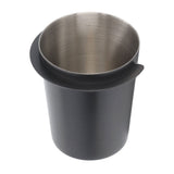 58mm Coffee Dosing Cup Universal Stainless Steel Coffee Machine Handle Dosing Cup Coffee Powder Feeder Black