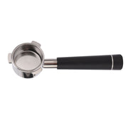 Coffee Portafilter Stainless Steel Bottomless 54mm 3 Ears Coffee Machine Accessories for Breville 8 Series Black