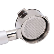 Coffee Portafilter Stainless Steel Bottomless 54mm 3 Ears Coffee Machine Accessories for Breville 8 Series Silver