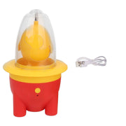 Egg Scrambler Shaker Lovely Electric Mini Portable USB Charging Golden Egg Maker for Kitchen Red In Australia - Darrahopens
