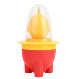 Egg Scrambler Shaker Lovely Electric Mini Portable USB Charging Golden Egg Maker for Kitchen Red