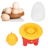 Egg Scrambler Shaker Lovely Electric Mini Portable USB Charging Golden Egg Maker for Kitchen Red