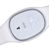 Outdoor Sports Mosquito Repellent Bracelet Ultrasonic Mosquito Repellent Wristband USB Rechargeable for Pregnant Women Children White
