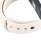 Mosquito Repellent Bracelet 5V 1A 90mah USB Rechargeable Step Counting Temperature Ultrasonic Wristband White