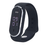 Anti Mosquito Bracelet Watch Silica Gel USB Rechargeable Ultrasonic Mosquito Repellent Bracelet for Outdoor Black In Australia - Darrahopens
