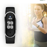 Anti Mosquito Bracelet Watch Silica Gel USB Rechargeable Ultrasonic Mosquito Repellent Bracelet for Outdoor Black