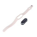 Anti Mosquito Bracelet Watch Silica Gel USB Rechargeable Ultrasonic Mosquito Repellent Bracelet for Outdoor White
