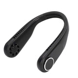 Hanging Neck Fan 3 Modes USB Charging 3600mAh Battery Adjustable Angle Mute Design Face Fan for Home Office Travel Black In Australia - Darrahopens