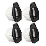 4pcs Handheld Vacuum Cleaner Filter High Strength Efficient Dust Cup Filter for XSB726N SV75 SV70 SV726