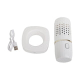 Vegetable Washing Machine Multifunction Wireless USB Charging Auto Capsule Fruit Purifier for Kitchen White In Australia - Darrahopens