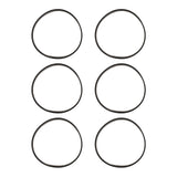 6pcs Vacuum Cleaner Belt Rubber High Strength Vacuum Belt Replacement for Bissell 7 9 10 12 14