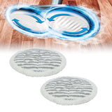 2Pcs Mop Pads Scrub Integrated Scrubbing Mop for Shark S7000 Series S7000AMZ S7001 S7001TGT XKITP7000