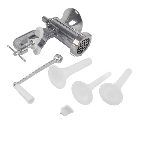 Meat Grinder Multifunctional Large Heavy Duty Home Aluminum Alloy Manual Meat Grinder Hand Crank Meat Sausage Filler In Australia - Darrahopens