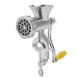 Meat Grinder Small Aluminum Alloy Composite Wood Incisive Blade Silver Manual Meat Stuffer Sausage Maker for Beef Pork In Australia - Darrahopens