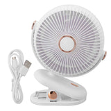 Desk Clip On Fan 3 Wind Speed Safe Design Compact Portable Desktop Fan Clip On Fan for Home Dorm Stroller White In Australia - Darrahopens