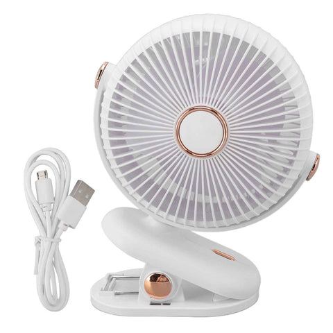 Desk Clip On Fan 3 Wind Speed Safe Design Compact Portable Desktop Fan Clip On Fan for Home Dorm Stroller White In Australia - Darrahopens