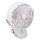 Desk Clip On Fan 3 Wind Speed Safe Design Compact Portable Desktop Fan Clip On Fan for Home Dorm Stroller White In Australia - Darrahopens