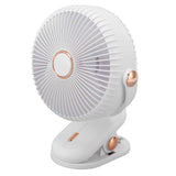 Desk Clip On Fan 3 Wind Speed Safe Design Compact Portable Desktop Fan Clip On Fan for Home Dorm Stroller White In Australia - Darrahopens
