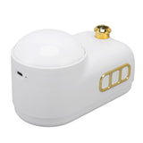 Train Air Humidifier Projector Cartoon Retro Charging Soft Light Desktop Humidifier Night Light for Bedroom Office White