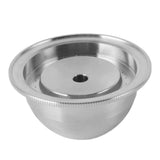 Reusable Coffee Capsule Filter Stainless Steel Refillable Coffee Machine Pod with Spoon Brush In Australia - Darrahopens