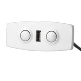 Power Recliner Switch 2 Buttons 5 Pin Lifting Chair Hand Control for Electric Sofa 12‑29V