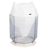 Air Humidifier Large Capacity Desktop Separated Electric Water Diffuser for Home Office White