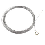 Steel Wire Measuring Rope Good Flexibility Sturdy Steel Rope Measuring Cord with Scale for Well Construction 30m/98.4ft