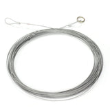 Steel Wire Measuring Rope Good Flexibility Sturdy Steel Rope Measuring Cord with Scale for Well Construction 30m/98.4ft