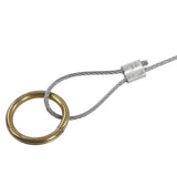 Steel Wire Measuring Rope Good Flexibility Sturdy Steel Rope Measuring Cord with Scale for Well Construction 30m/98.4ft