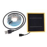 Solar Plant Grow Light Strip Solar Power Full Spectrum 5W LED High Luminous Flux Solar LED Grow Light Strips for Plant 1 Meter / 1.1yd In Australia - Darrahopens