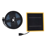 Solar Plant Grow Light Strip Solar Power Full Spectrum 5W LED High Luminous Flux Solar LED Grow Light Strips for Plant 2 Meters / 2.2yd In Australia - Darrahopens