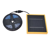 Solar Plant Grow Light Strip Solar Power Full Spectrum 5W LED High Luminous Flux Solar LED Grow Light Strips for Plant 2 Meters / 2.2yd