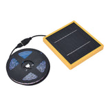 Solar Plant Grow Light Strip Solar Power Full Spectrum 5W LED High Luminous Flux Solar LED Grow Light Strips for Plant 2 Meters / 2.2yd