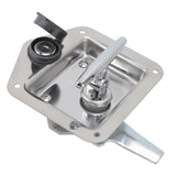 T Handle Latch Stainless Steel Polished Appearance Truck Toolbox Lock Tool Box Latch for Electrical Cabinets Toolboxes