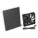 Solar Exhaust Fan Energy Saving Portable 5W 5V Solar Exhaust Fan for Camping RV Chicken Coop Dog House Tree House In Australia - Darrahopens
