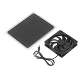 Solar Exhaust Fan Energy Saving Portable 5W 5V Solar Exhaust Fan for Camping RV Chicken Coop Dog House Tree House In Australia - Darrahopens