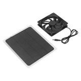 Solar Exhaust Fan Energy Saving Portable 5W 5V Solar Exhaust Fan for Camping RV Chicken Coop Dog House Tree House In Australia - Darrahopens