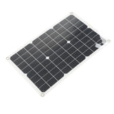 Solar Panel Kit Monocrystalline High Conversion Rate Dual USB Interface Output DIY Solar Panel for Hiking Camping 20W 5V In Australia - Darrahopens