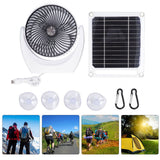 4.5W 5V Solar Panel Powered Fan Stable Convenient Output Efficiency Light Weight 6W 5V Solar Panel