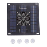Solar Powered Exhaust Fan Monocrystalline Solar Panel Fan Kit for Chicken Coop Greenhouse Hut In Australia - Darrahopens