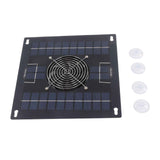 Solar Powered Exhaust Fan Monocrystalline Solar Panel Fan Kit for Chicken Coop Greenhouse Hut In Australia - Darrahopens